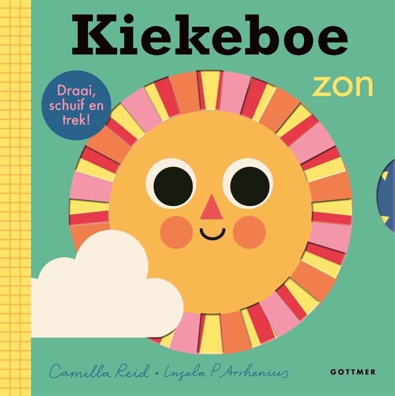 Omslag van boek: Kiekeboe zon