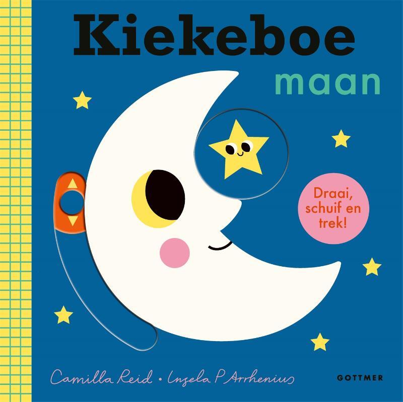 Omslag van boek: Kiekeboe maan