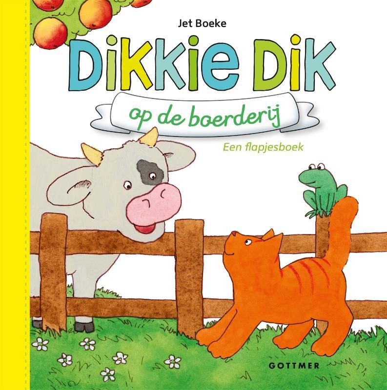 Omslag van boek: Dikkie Dik op de boerderij