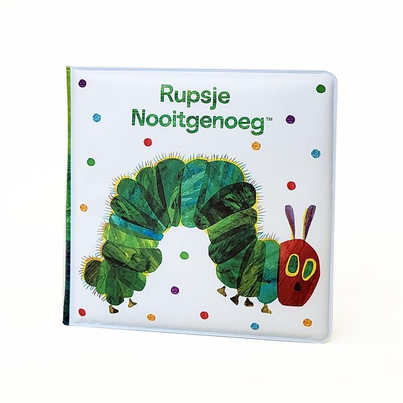 Omslag van boek: Rupsje Nooitgenoeg - badboekje