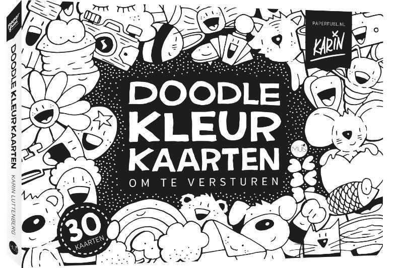 Omslag van boek: Paperfuel Doodlekaarten om te versturen