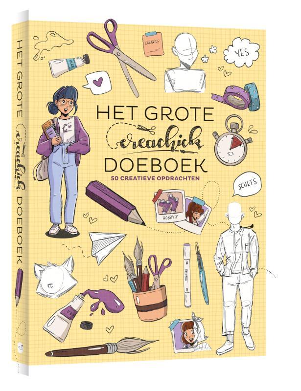 Omslag van boek: Het grote CreaChick doeboek