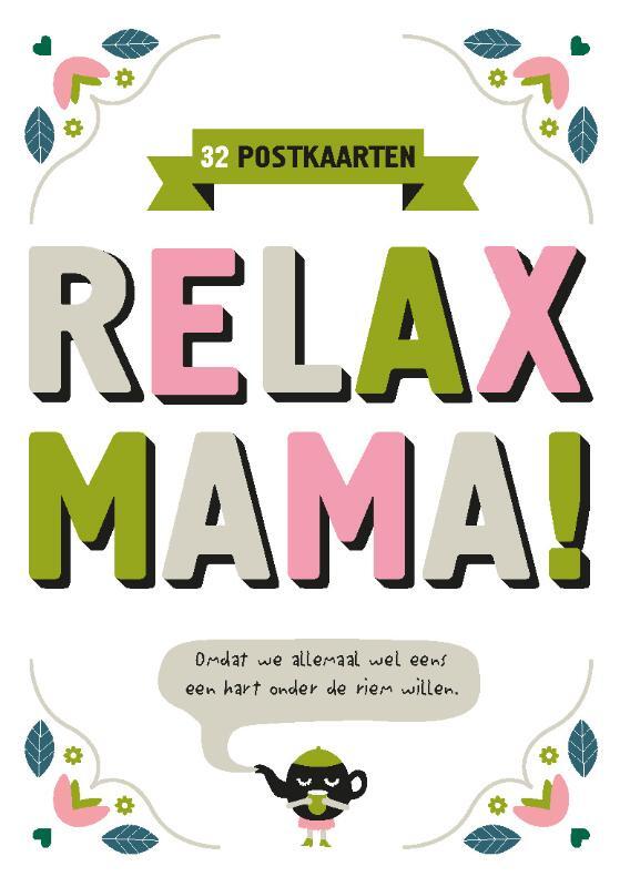 Omslag van boek: Relax mama kaartenboekje