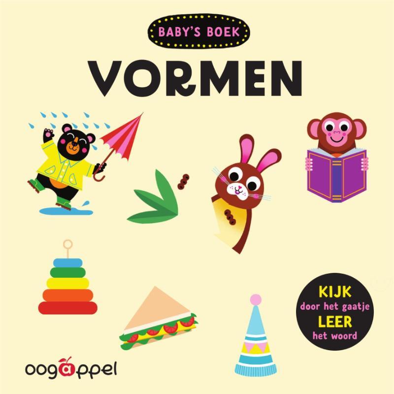 Omslag van boek: Baby's boek - Vormen