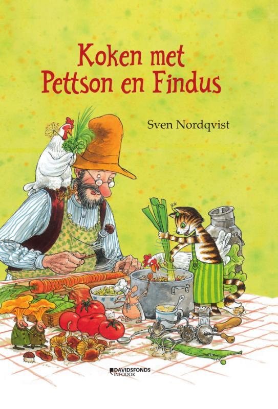 Omslag van boek: Koken met Pettson en Findus