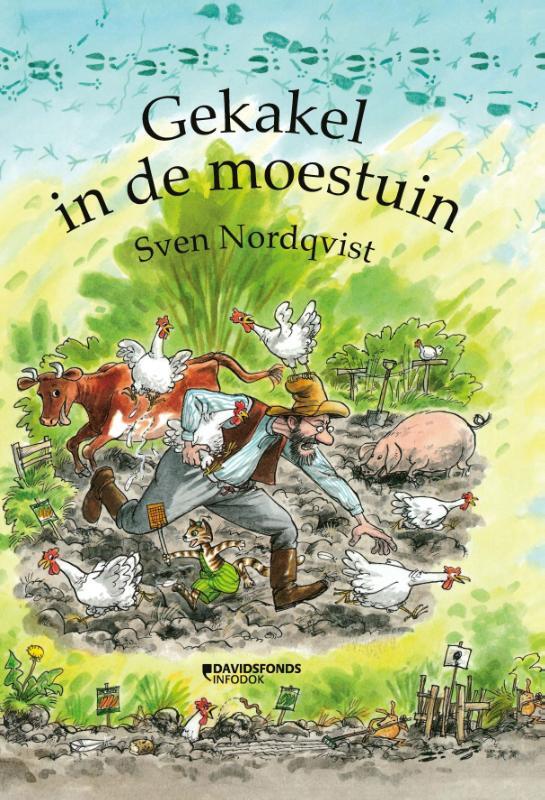 Omslag van boek: Gekakel in de moestuin