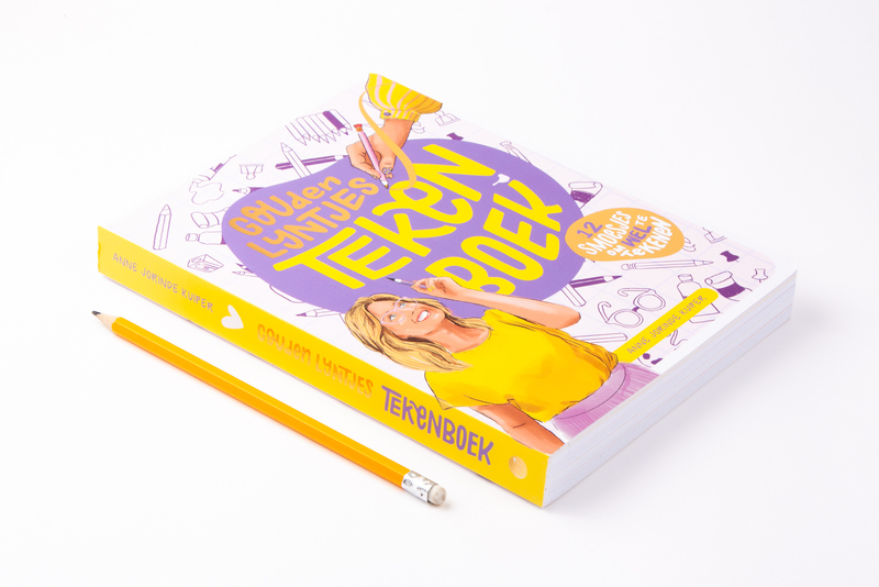 Gouden lijntjes tekenboek 2