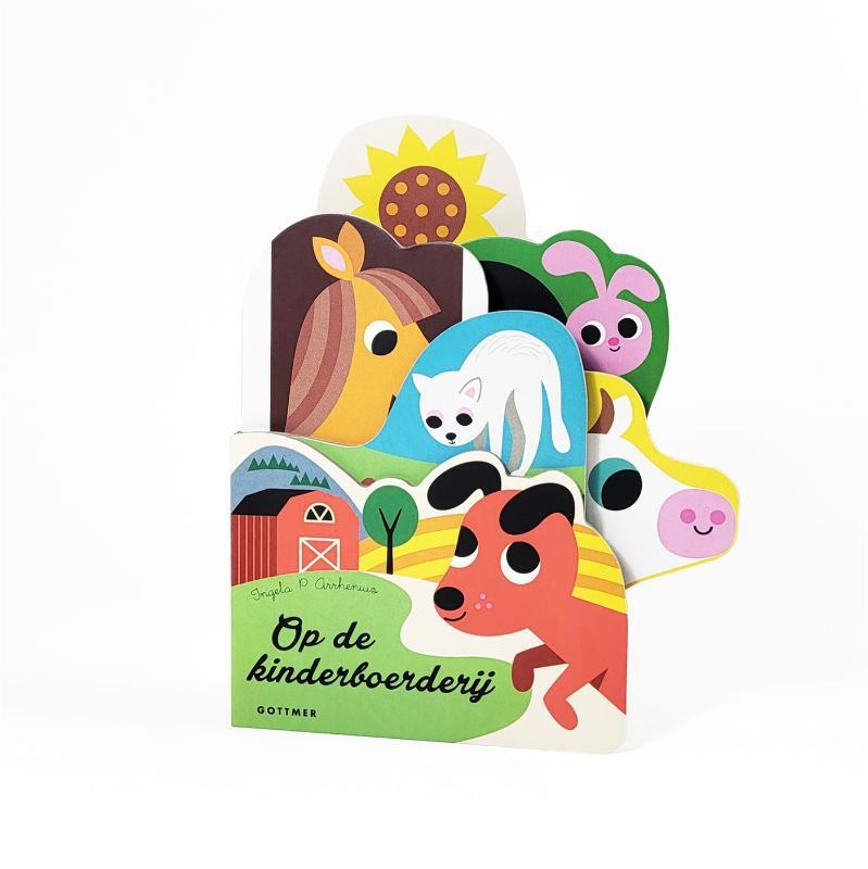Omslag van boek: Op de kinderboerderij