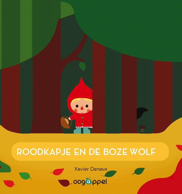 Omslag van boek: Roodkapje en de boze wolf