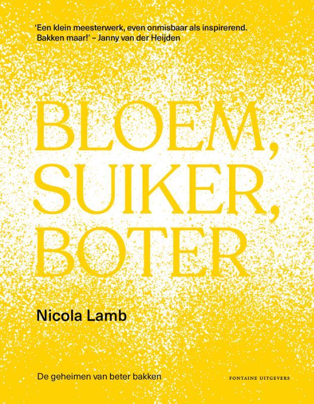 Omslag van boek: Bloem, suiker, boter