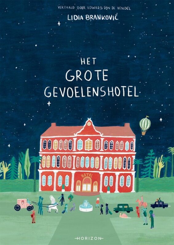 Omslag van boek: Het grote gevoelenshotel